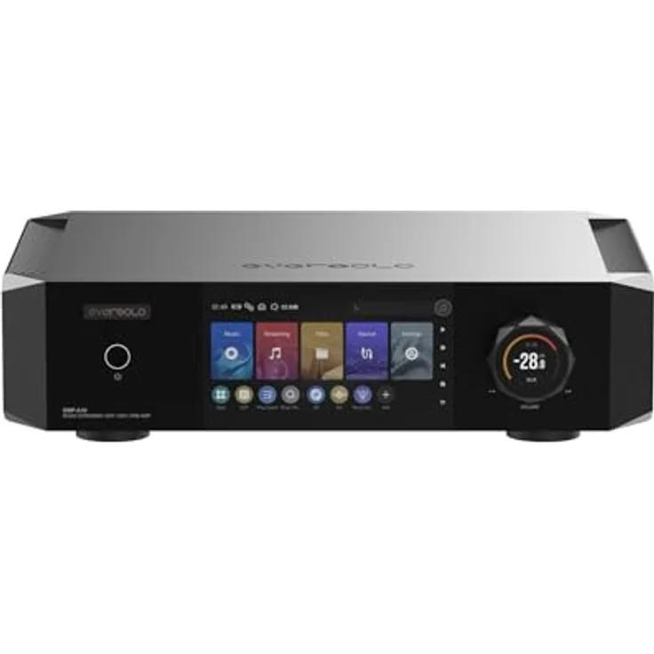 Eversolo DMP-A10 – High-End Streaming Vorverstärker mit isoliertem USB-Audio, präzisionsgefertigtem Gehäuse & dualem Subwoofer-Ausgang – Bild 2
