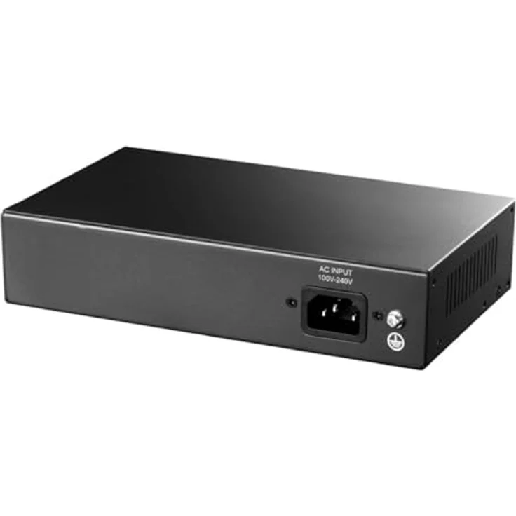 Cudy GS1010P, unmanaged PoE+ Netzwerk Switch mit 10 Ports und 120 W PoE-Budget, Schwarz – Bild 3