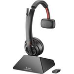 HP POLY Savi 8210-M Office DECT 1880-1900 MHz Ein-Ohr-Headset - Kabellos - Büro/Callcenter - Schwarz