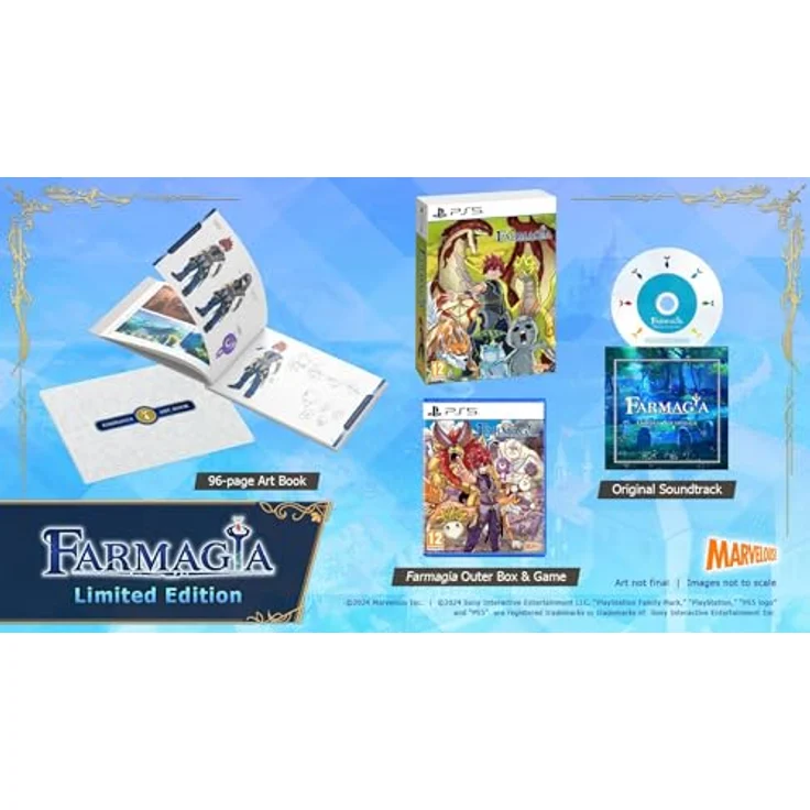 Marvelous Europe Farmagia Limited Edition PS5 - Monster Farming & Ranching, Bosskämpfe, Hiro Mashima Designs – Bild 2