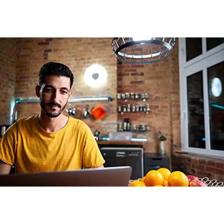 LEDVANCE SMART+ WIFI ORBIS DONUT Smarte LED Wand-und Deckenleuchte für Innen mit WiFi Technologie, Lichtfarbe änderbar (3000K-6500K), Weiss, 400mm, Kompatibel mit Google und Alexa Voice Control – Bild 6