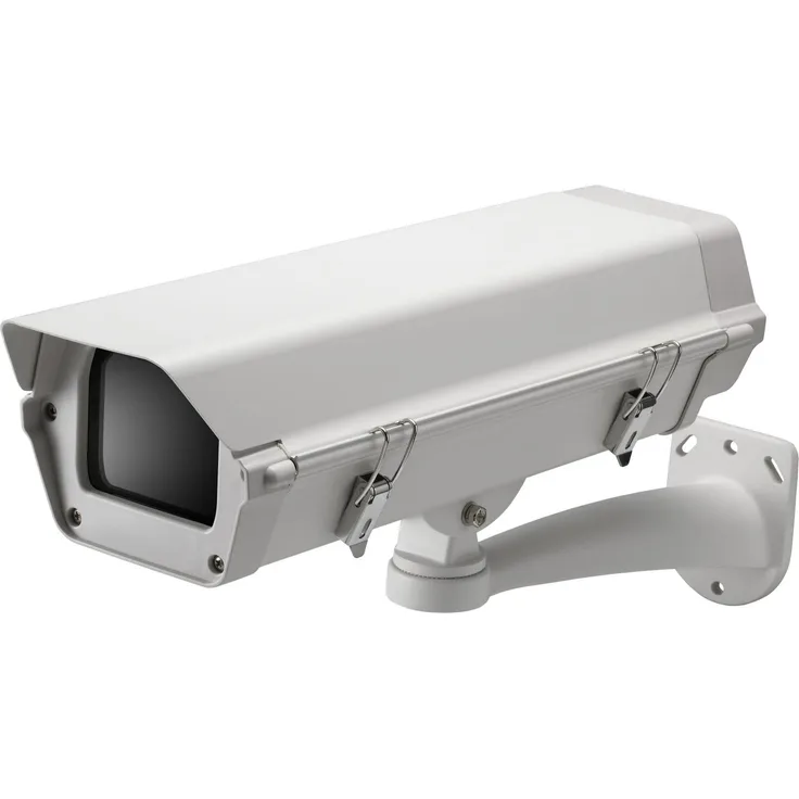 Hanwha Wetterschutzgehäuse SHB-4200 Elfenbein, Netzwerkkamera Zubehör für den In- und Outdoor-Bereich, Wandmontage
