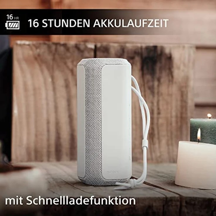 Sony Srsxe200H Bluetooth-Lautsprecher wasserdicht, grau – Bild 8