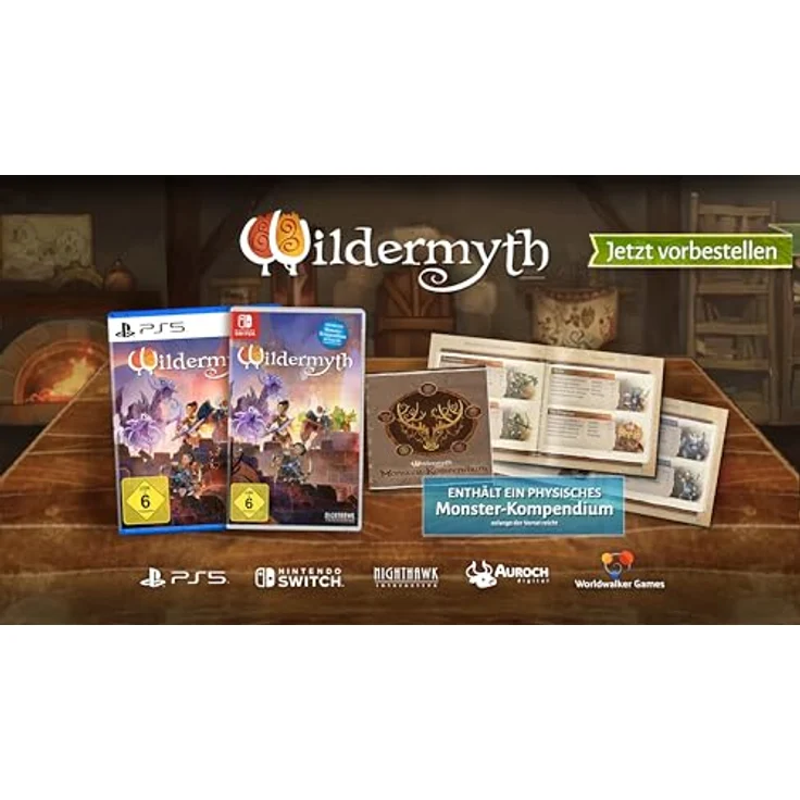 Nighthawk Wildermyth - Switch, Nintendo Switch Game mit Bonus Monsterkompendium – Bild 2