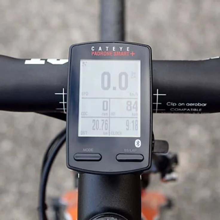 Cateye Padrone Smart CC-SC100B Fahrradcomputer, schwarz, klein – Bild 3