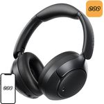 QCY H3 Pro ANC, kabellose Over-Ear-Kopfhörer mit adaptiver Geräuschunterdrückung und Hi-Res Audio, schwarz