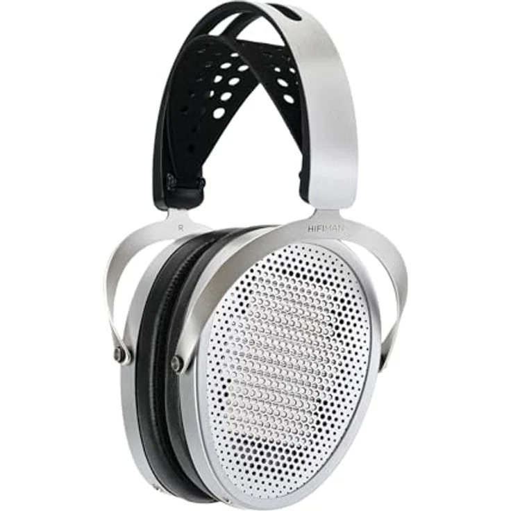 HIFIMAN Edition XV, kabelgebundener Hifi-Kopfhörer mit magnetostatischen Treibern, Silber – Bild 1