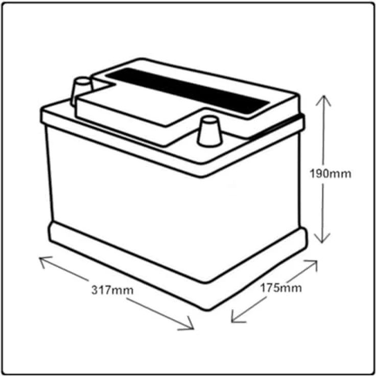 Yuasa AGM Start Stop Plus Autobatterie 12V 80Ah T1, Erstausrüstungsqualität und hohe Leistung – Bild 6