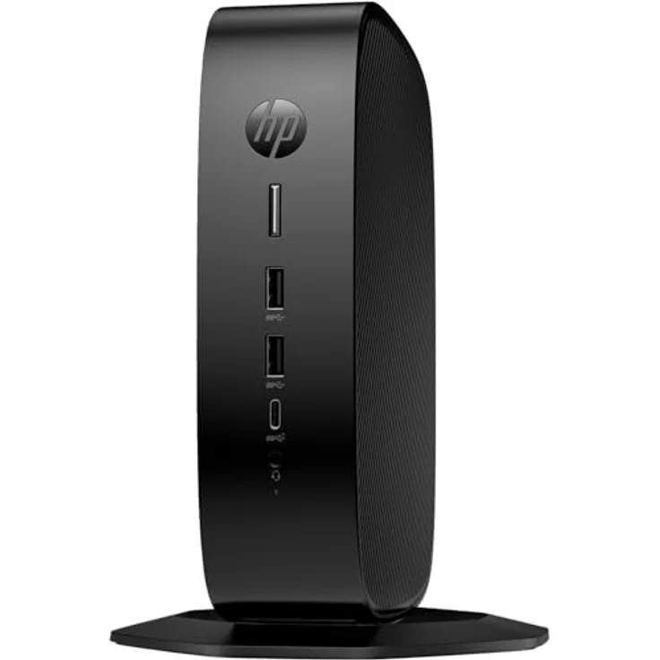 HP Elite t755 Thin Client - SFF - 1 x Ryzen Embedded V2546 / 3 GHz - 8 GB RAM - 256 GB SSD NVMe - Radeon Graphics - Win 10 IoT Enterprise - Schwarz – Bild 3