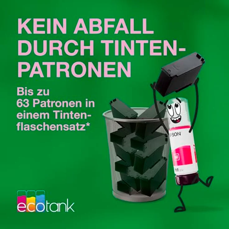 Epson EcoTank ET-16655 Tintenstrahl-Multifunktionsdrucker A3 4800 x 1200 DPI 32 ppm Wi-Fi, schwarz – Bild 13