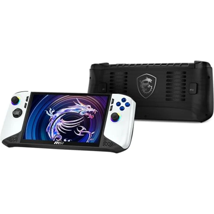 MSI Claw 8 AI+ A2VM-091 Polar Tempest Edition, 8" FHD+ IPS 120Hz Handheld mit Intel Core™ Ultra 7 258V, 32 GB RAM und 2000 GB SSD, Schwarz – Bild 7