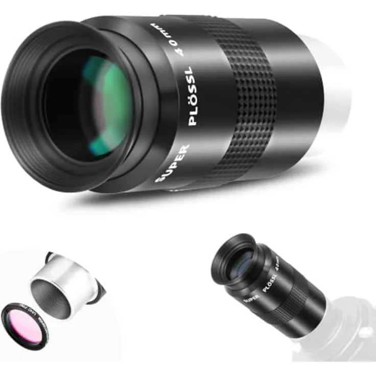 astromania 3,2 cm 40 mm Super Plössl Okular – Die preiswerteste Möglichkeit, eine scharfe Abbildung