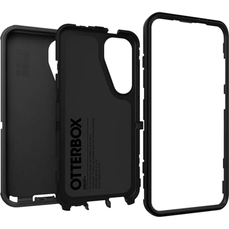 OtterBox Defender Hülle für Samsung Galaxy S25, stoßfest, sturzsicher, Ultra-robust, schützende Hülle, 7X getestet nach Militärstandard, Schwarz – Bild 4