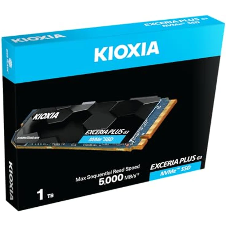 Kioxia EXCERIA Plus G3 NVMe 1 TB M.2 2280 PCIe 4.0 – Bild 2