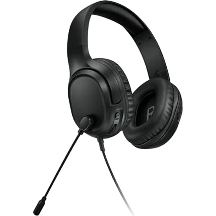 Lenovo H110 Gaming Headset (P), kabelgebundenes Gaming-Headset mit 50-mm-Treibern und omnidirektionalem Mikrofon, Schwarz – Bild 12