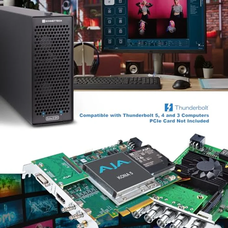 Sonnettech Sonnet Echo II DV T5 Desktop, Systembus-Erweiterung mit 400 Watt – Bild 4
