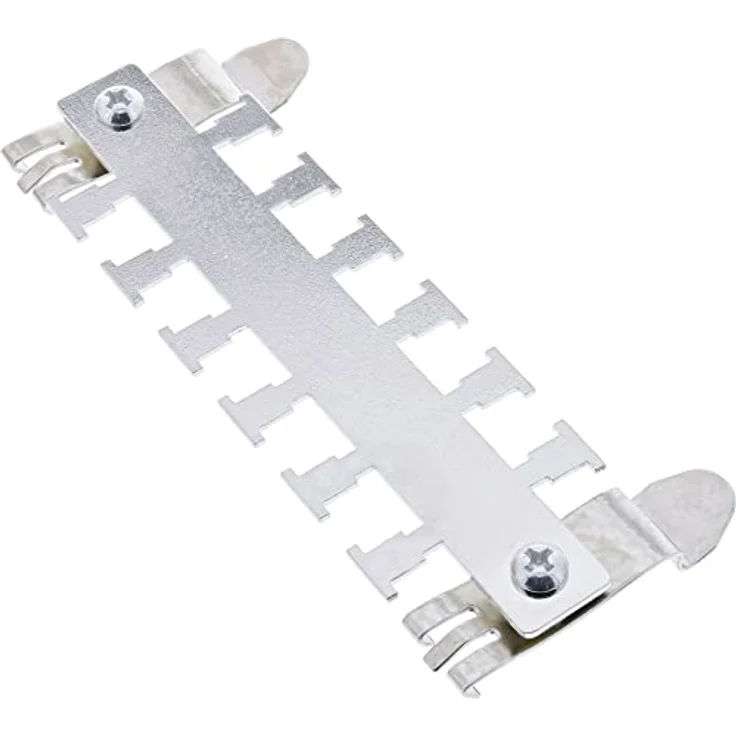 InLine® Kabelführungsleiste zur Montage an Hutschiene (TS35) Metall – Bild 2