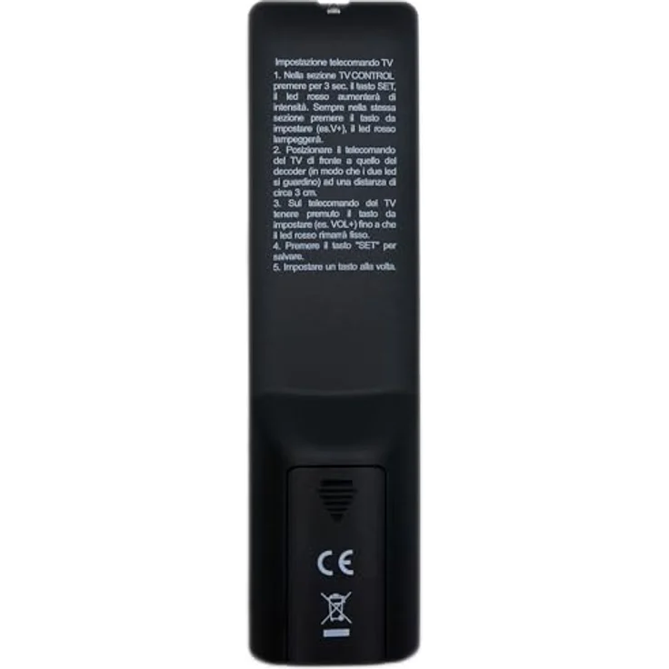 HTS e-com Fernbedienung TLC136, Universal 2-in-1 mit Programmierfunktion für DigiQuest Q60, Q80, Q90 – Bild 3