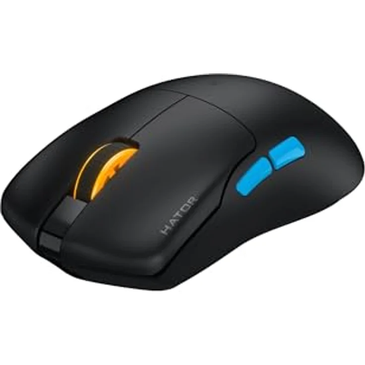 Hator Pulsar 3 PRO Wireless, Gaming Maus mit optischem PixArt 3950 Sensor, 30.000 DPI, 3 Verbindungsmodi, Schwarz – Bild 2