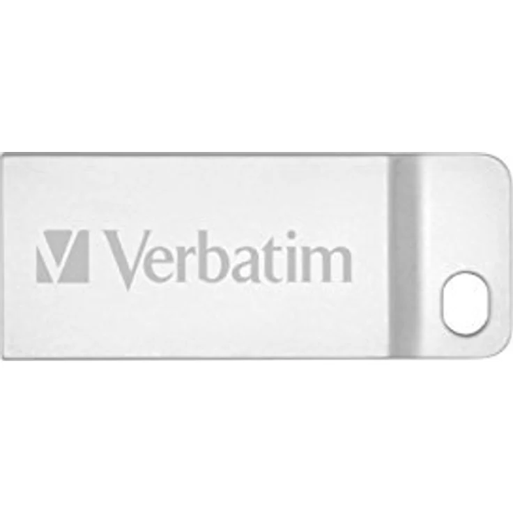 Verbatim Executive USB-Stick aus Metall - 64 GB - robuster Stick mit USB 2.0-Schnittstelle - inklusive praktischem Schlüsselring - silber – Bild 3