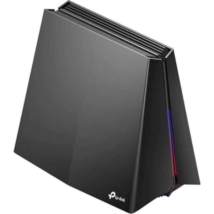 TP-Link Archer GE550 Wi-Fi 7 Gaming Router Tri-Band BE9300, 9220 Mbit/s, 2 × 5 Gbps-Port + 3 × 2,5 Gbps-Port, MLO, dedizierter Gaming-Anschluss, dediziertes Spiele-Panel, RGB-Beleuchtung – Bild 2