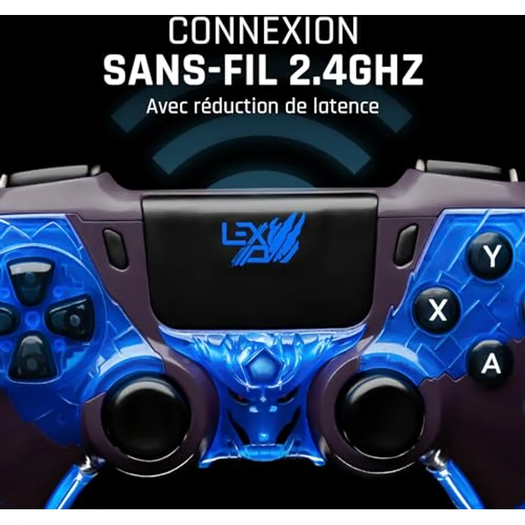 Lexip Manette Madara Design By Tsume, Gaming Controller für PC, ergonomisch mit programmierbaren Paddles, Mehrfarbig, limitierte Auflage – Bild 6