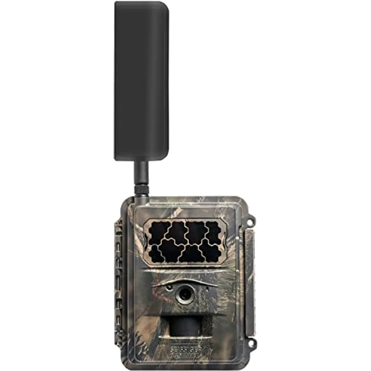 Seissiger Wildkamera Special-Cam LTE, Überwachungskamera mit SSL-verschlüsseltem Video- und Bildversand, Camouflage Look