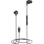 Thomson Kopfhörer, In-Ear, Mikrofon, Kabelknickschutz, USB-C, Schwarz (NC, Kabelgebunden)