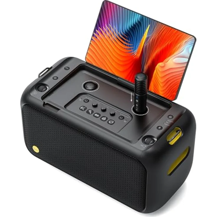 Ikarao Break X1, Bluetooth-Lautsprecher mit 460 W, 13,3 Zoll LCD-Touchscreen, kabellos und MicroSD-Slot – Bild 9