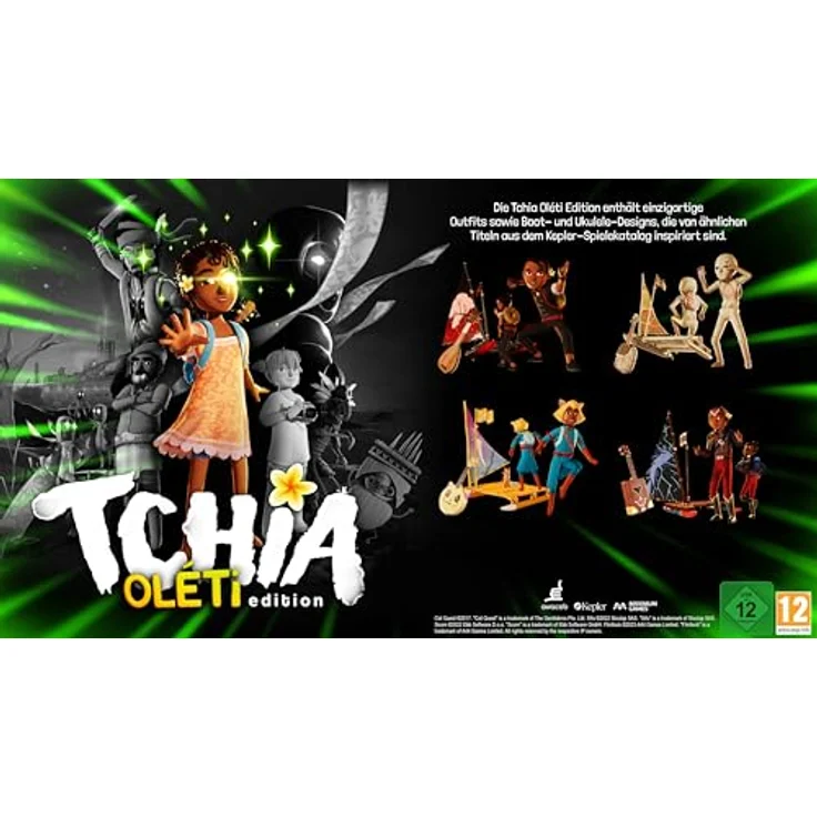 maximum entertainment uk limited Tchia: Oléti Edition [Nintendo Switch] - Tropisches Open-World-Abenteuer mit physikbasierten Spielmechaniken und Kepler Customization Pack – Bild 2