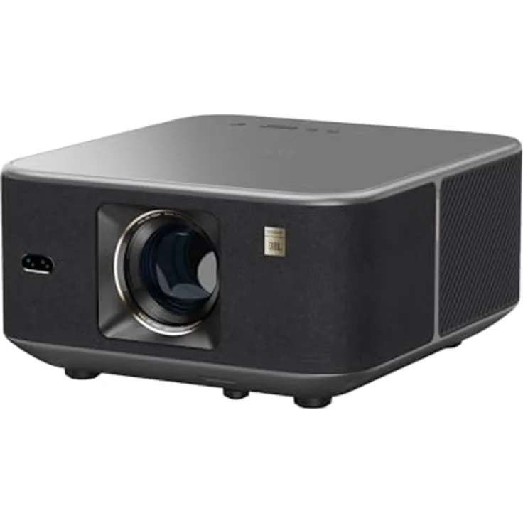 Yaber PROJECTOR Yaber K3 Smart Beamer mit 1600 ANSI & Google TV & Sound by JBL, WiFi 6, Bluetooth (Silbergrau)