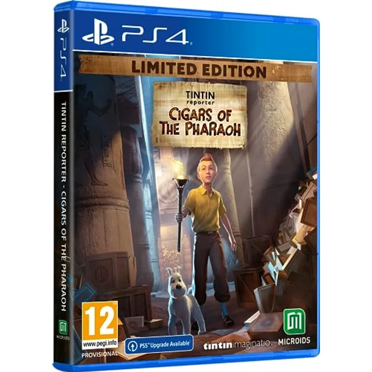 MDM MERIDIUM GAMES Tintin Reporter - Die Zigarren des Pharaos, PS4-Games