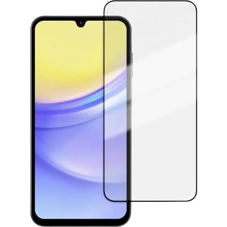 Vivanco 2.5DGLASVVSGA155G Displayschutzglas Galaxy A15 5G 1 St. 64060 - Hochtransparentes Full Screen Displayschutzglas, speziell verarbeitet für zuverlässigen Schutz vor Kratzern und Stößen.