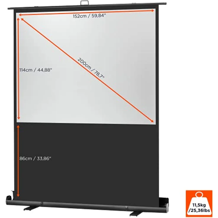 Celexon Ultramobil Plus Professional 160x120 – Bild 2