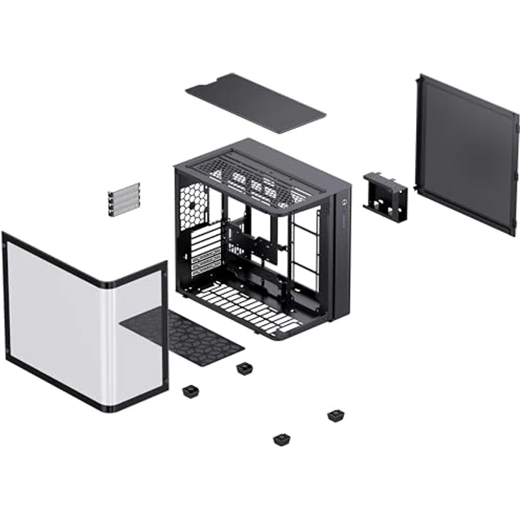 Jonsbo TK-3 - ATX-Gehäuse, schwarz, TK-3BLACK – Bild 10