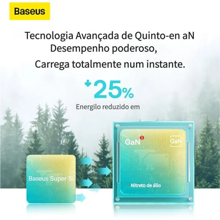 Baseus Gan5 Schnellladegerät 20W, Schwarz, kompakt und leistungsstark für optimales Schnellladen – Bild 6