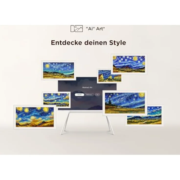 TCL NXTFrame A300 Pro 65" 4K Smart TV, HDR10, Google TV, 4 HDMI, Energieeffizienzklasse E, TCL 65A300 PRO  – Bild 8