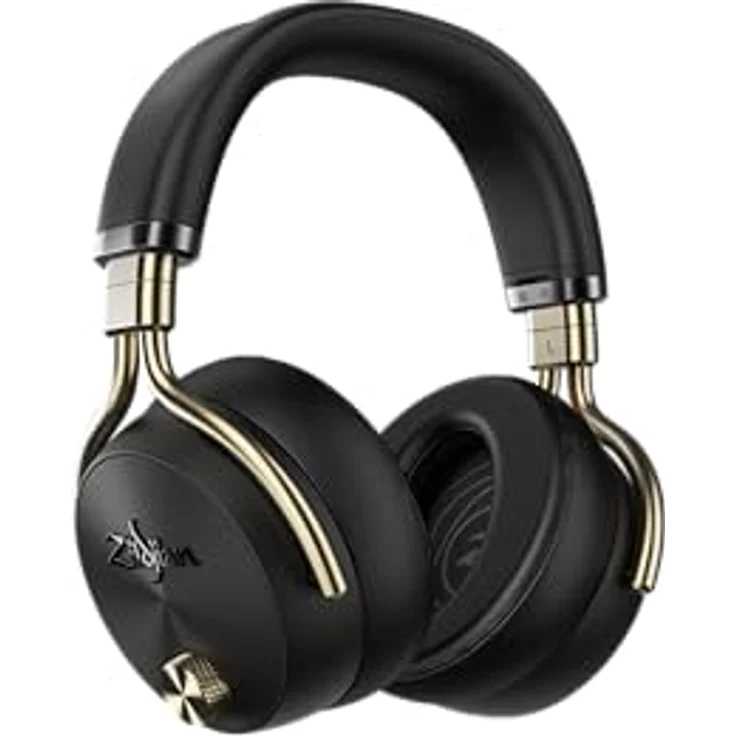 Zildjian ALCHEM-E Perfect Tune Over Ear Kopfhörer, Wireless Kopfhörer mit aktiver Geräuschunterdrückung, bis zu 45 Stunden Akkulaufzeit, Schwarz – Bild 1