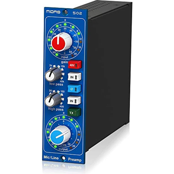 Midas 502 V2 Microphone Preamp, Ton und Aufnahmegeräte – Bild 3