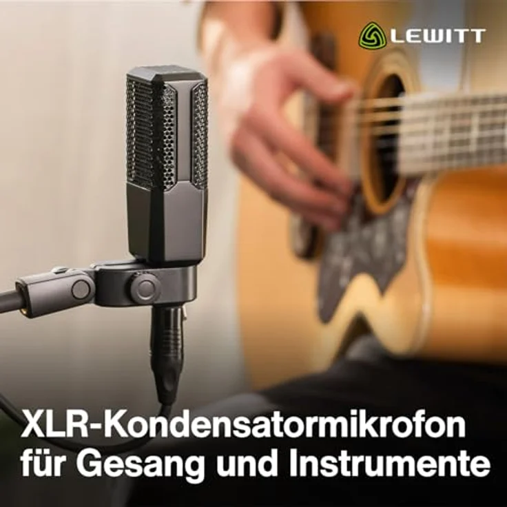Lewitt LCT 240 Pro Mikrofon für Home Recording, Schwarz – Bild 4