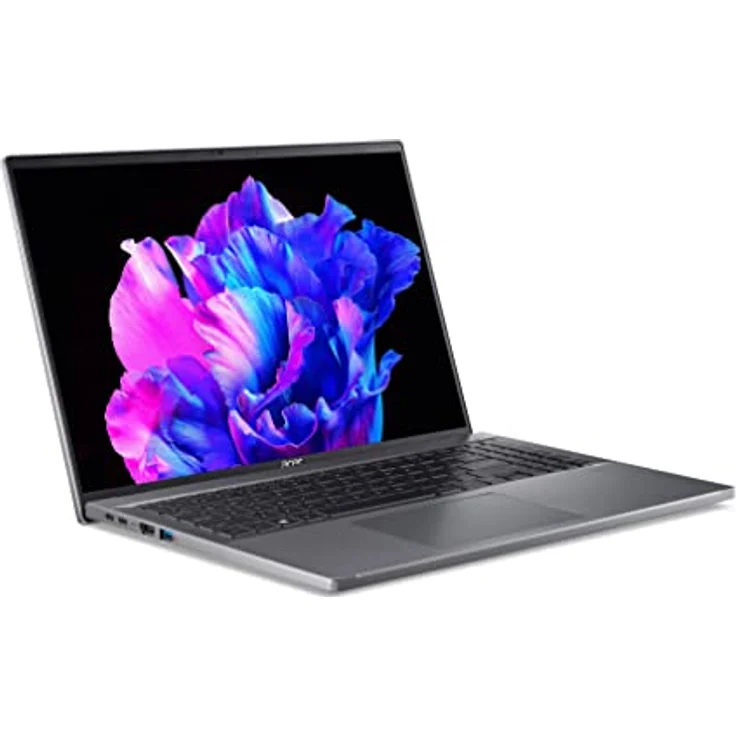 Acer Swift Go (SFG16-71-59ST) Ultrabook/Laptop | 16" WUXGA Display | Intel Core i5-1335U | 16 GB RAM | 512 GB SSD | Intel Iris Xe Grafik | Windows 11 | QWERTZ Tastatur | grau – Bild 3