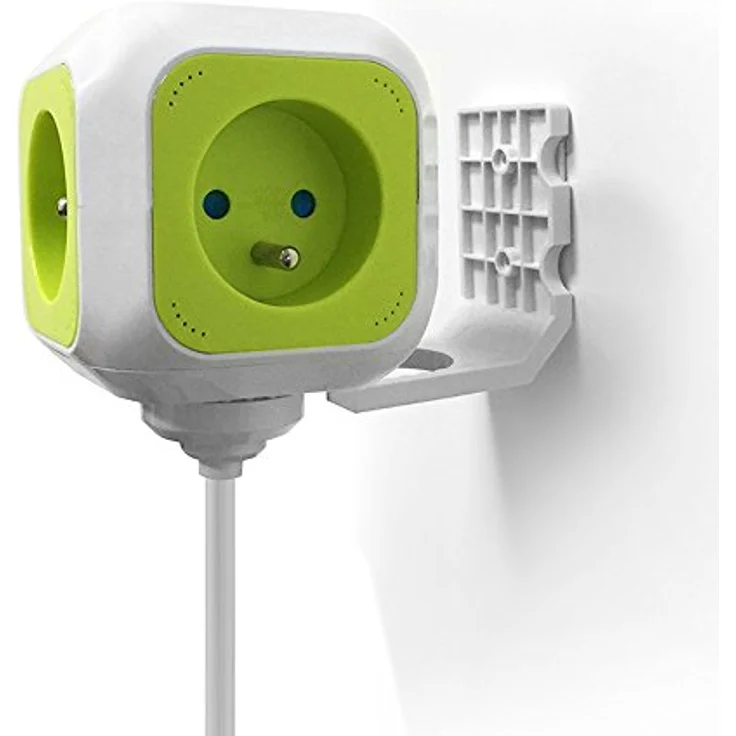 GreenBlue gb118 MagicCube Steckdose Fach, 4-fach mit 2 USB-Anschlüssen und 1,4 m Kabellänge – Bild 5