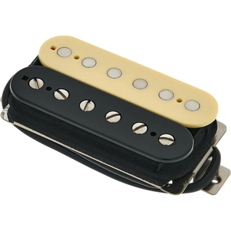 Friedman Triple D Humbucker Br Zebra, E-Gitarre Tonabnehmer für Steg mit Alnico 5 Magnet, 16 kOhm Ausgang