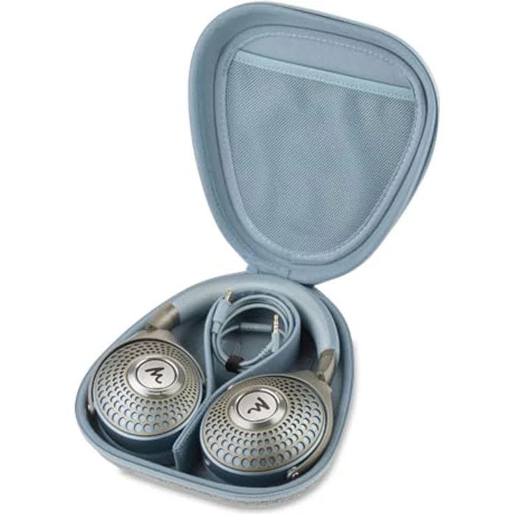 Focal Azurys Kopfhörer, Geschlossene HiFi-Kopfhörer mit 40-mm-Treiber, Aluminium und Magnesium, Blau – Bild 3