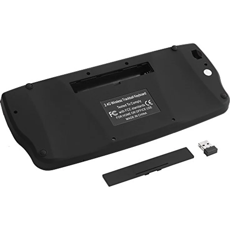 Docooler E30 2,4 GHz Wireless Keyboard mit Trackball Maus Scrollrad Fernbedienung für Android TV BOX Smart TV PC Notebook – Bild 5