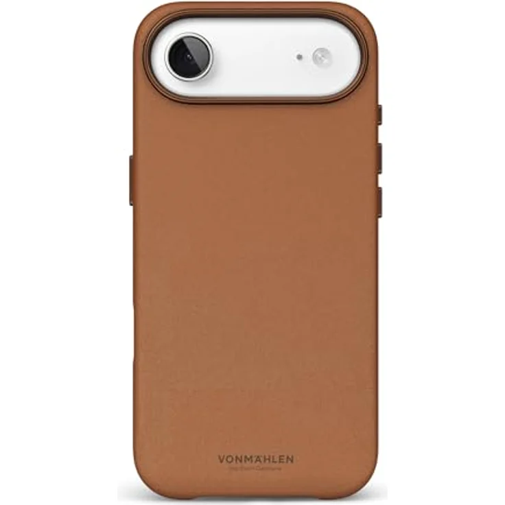 VONMÄHLEN Like Leather Case, vegane Leder Handyhülle für iPhone, schlanke Passform mit Mikrofaserfutter, stilvoller Schutz – Bild 1