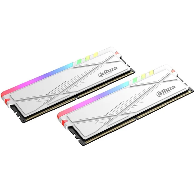 Dahua C600 Series RAM Speicher, 32 GB DDR4 3600 MHz CL18, RGB Beleuchtung, Weiß