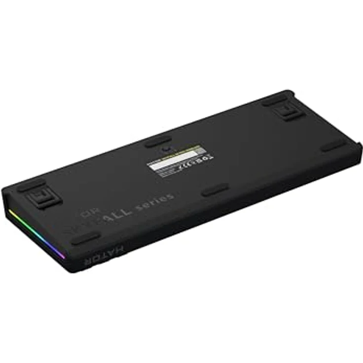 HATOR Skyfall 65 Pro, Wireless Mechanische Gaming-Tastatur mit Silent Mechanical Switches, Hot-Swap, RGB, Gasket-Mount, TFT Screen, PBT, 1000Hz, 2.4GHz/Bluetooth/USB-C, PC/Mac, US/ANSI Layout – Bild 3