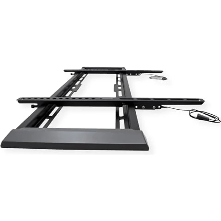 VALUE TV-Wandhalterung, 27 mm Wandabstand, fest, 203,2cm/80", 75kg, schwarz – Bild 2