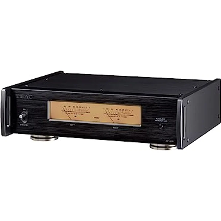 TEAC AP-505 HiFi Verstärker der Klasse D (schaltbar, 3 Ausgabemodi, Schutzschaltung, Aluminiumgehäuße, Ringkerntransformator), Schwarz – Bild 2